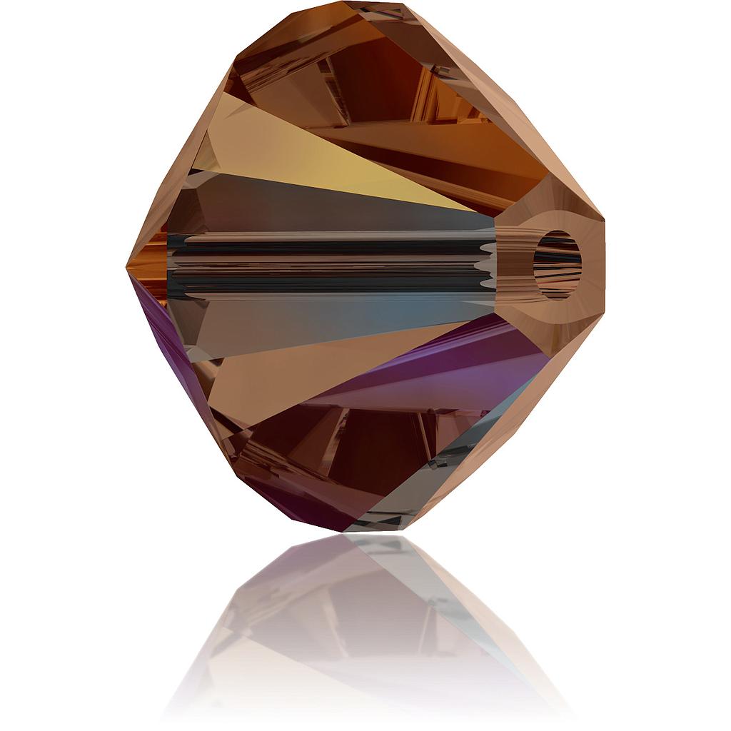 5328 6mm SMOKED TOPAZ AB