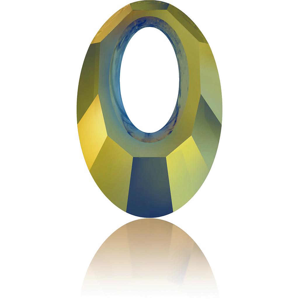 6040 20mm CRY.IRIDESCENT GREEN