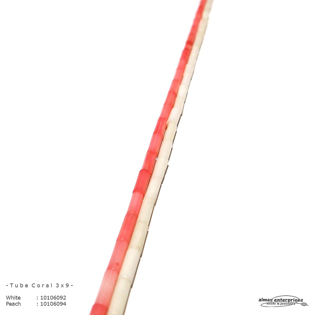 3X9 Tube peach Coral