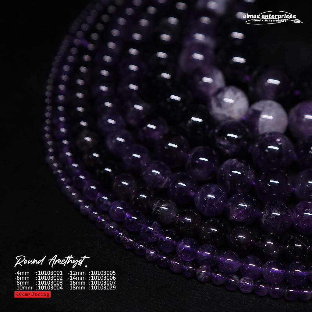 Round Amethyst