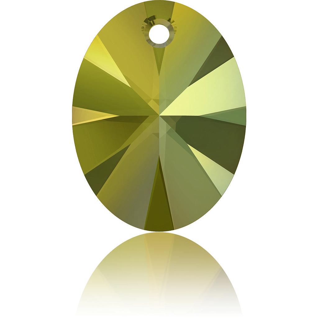 6028 10mm CRY.IRIDESCENTGREEN