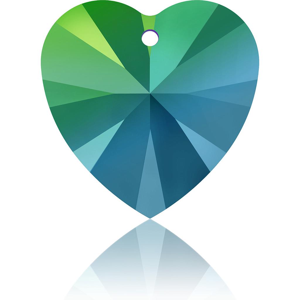 6228 10mm CRY. SCARABAEUSGREEN