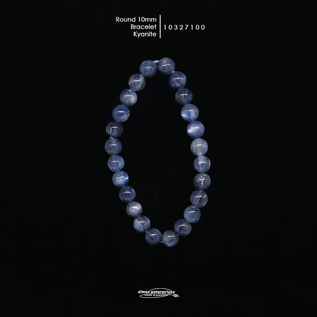 Rd 10mm Kyanite Bracelet