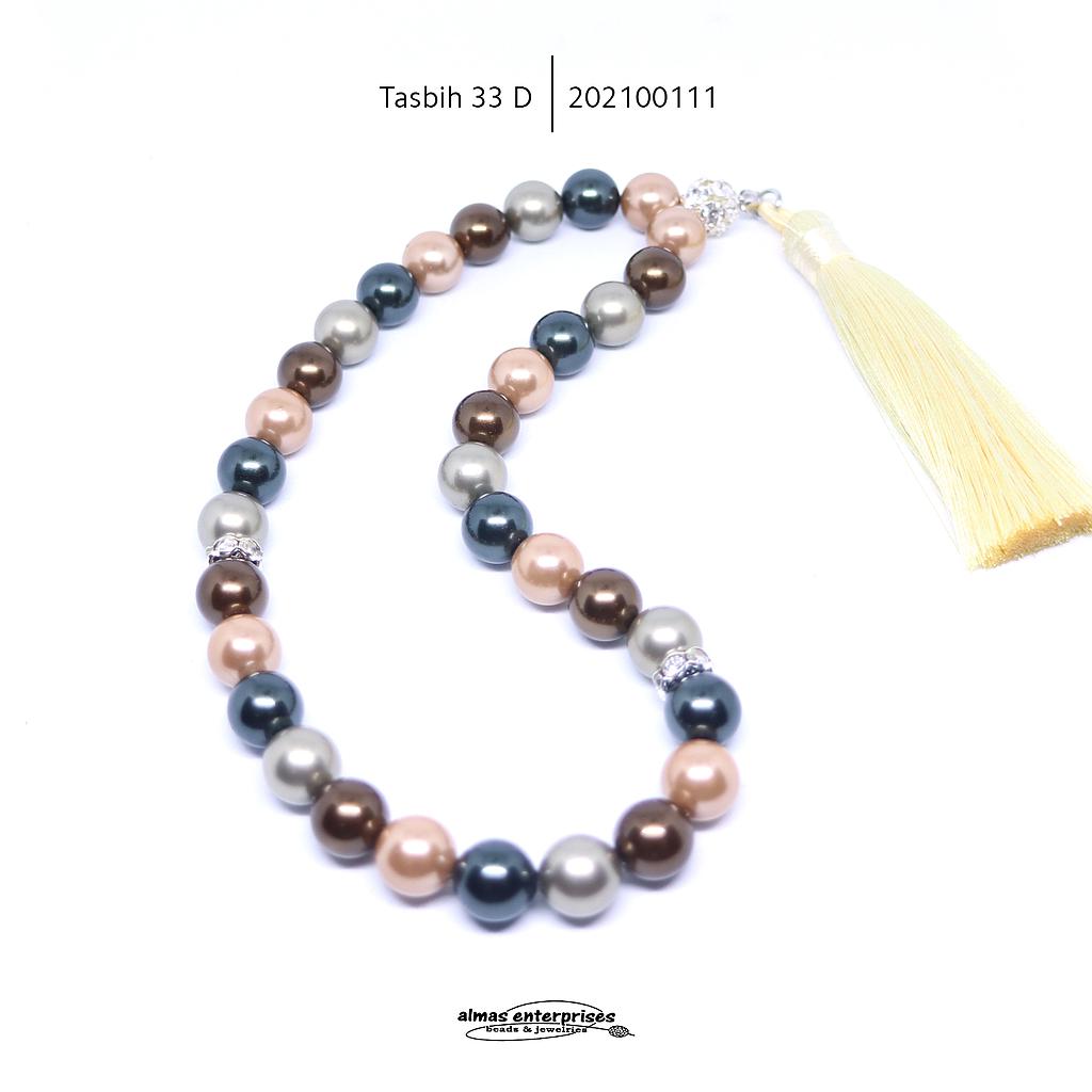 Design Tasbih 33 D