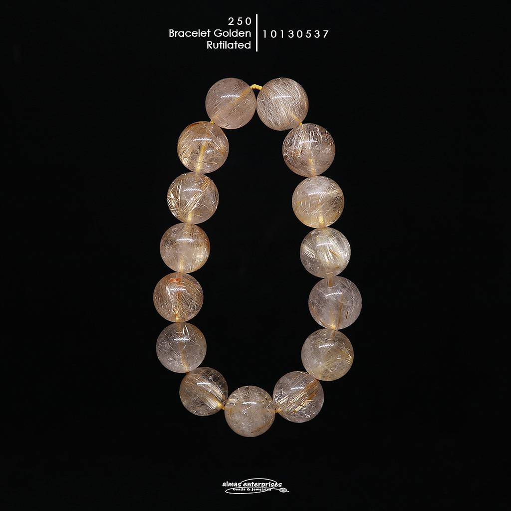 Golden Rutilated Bracelet 250