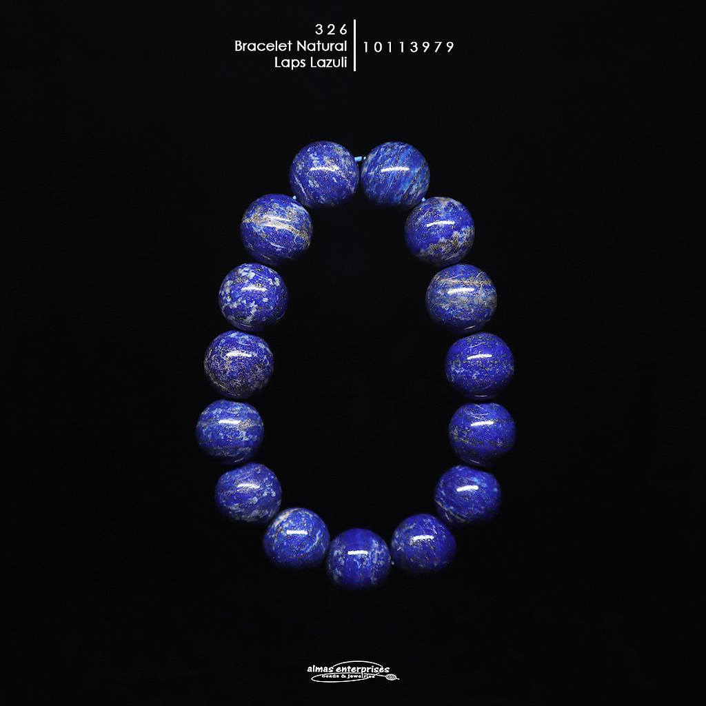 Nat.Lap.Lazuli Bracelet 326