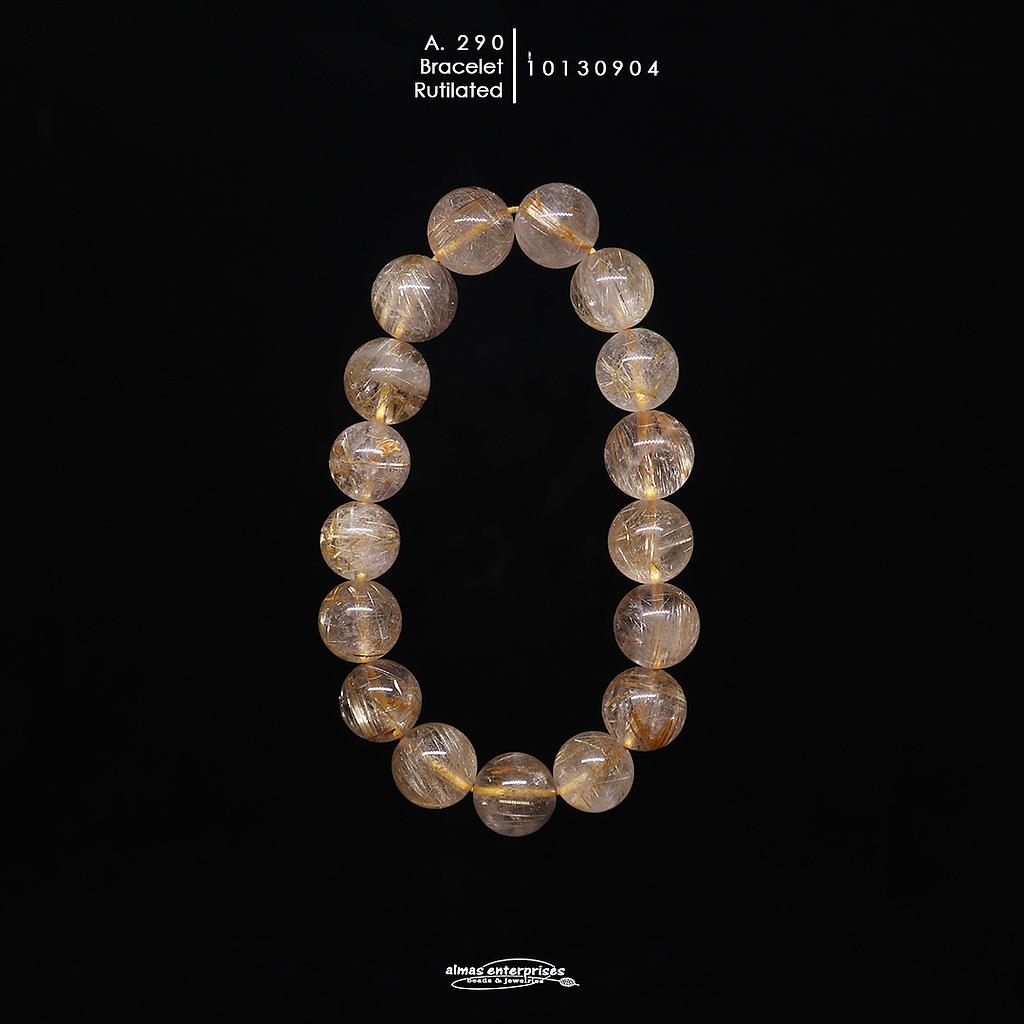 Rutilated Bracelet A 290