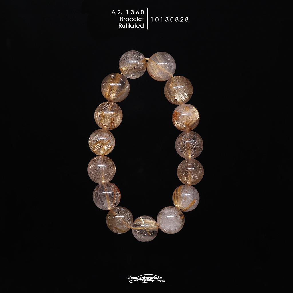 Rutilated Bracelet A2 1360