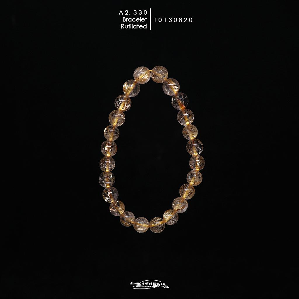 Rutilated Bracelet A2 330
