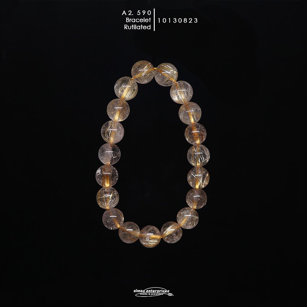 Rutilated Bracelet A2 590