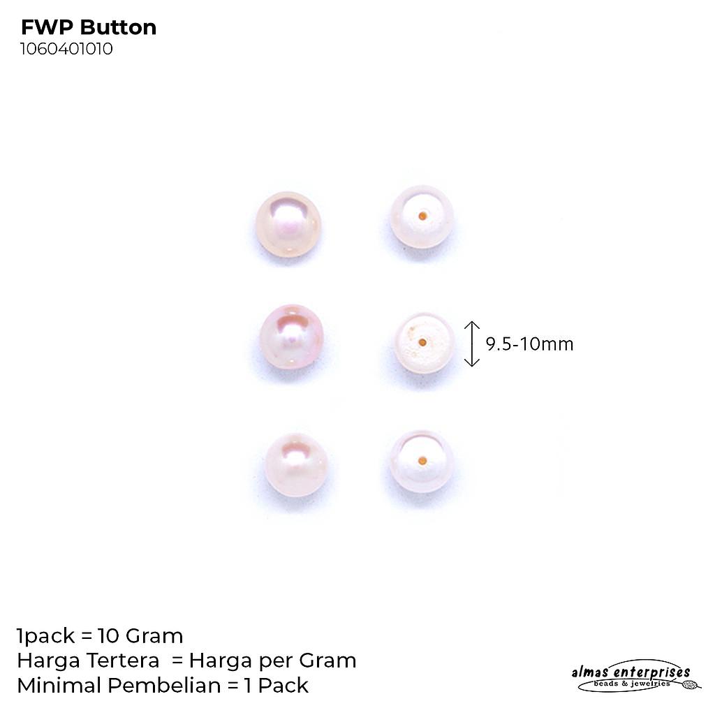 FWP BUTTON 9.5-10 WHITE
