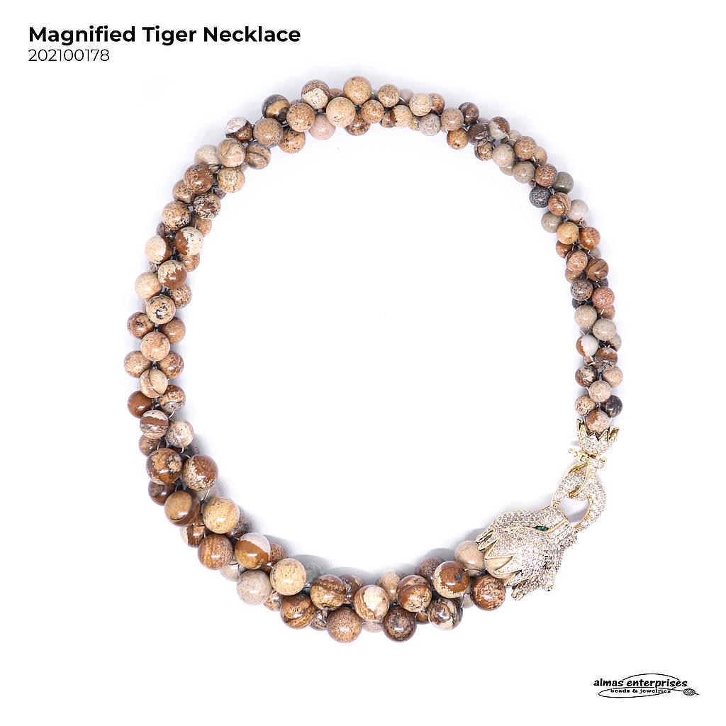 Magnified Tiger Necklace