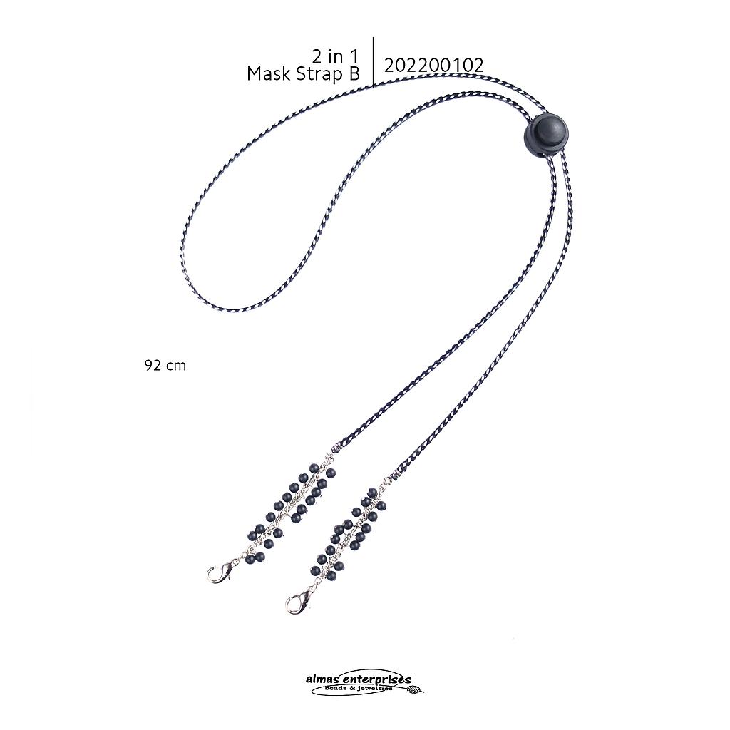 2 in 1 Mask Strap B