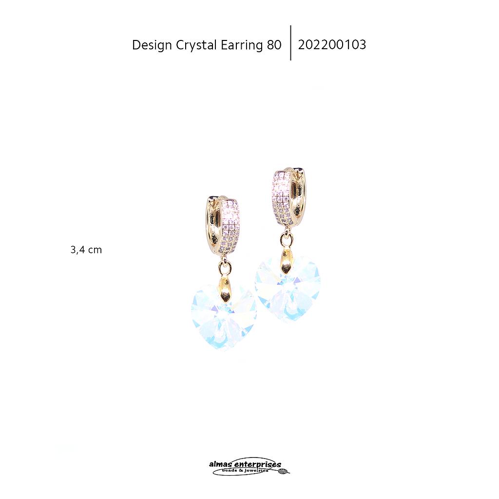 Design Crystal Earring 80