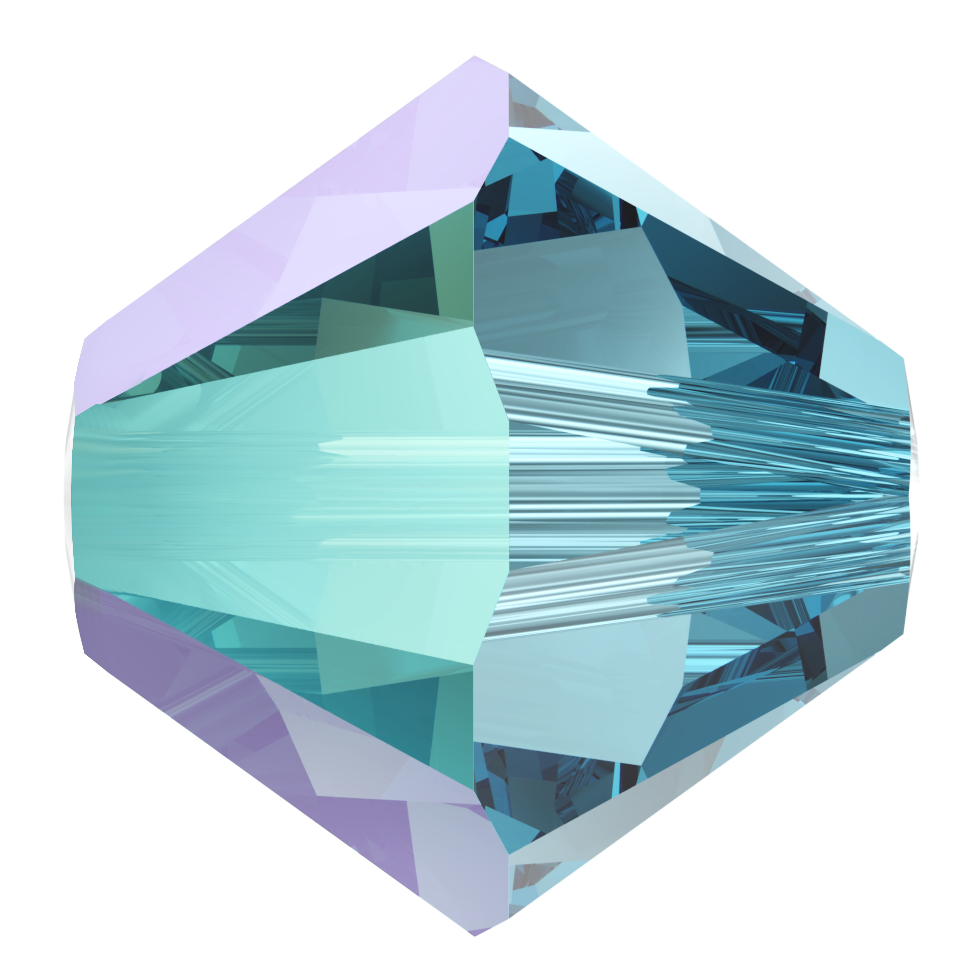 5328 4MM AQUAMARINE SHIMMER