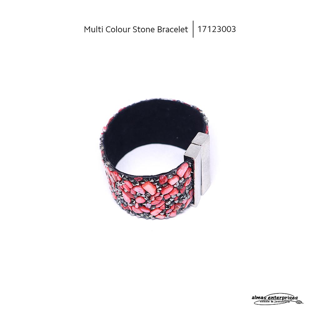 Multi Colour Stone Bracelet