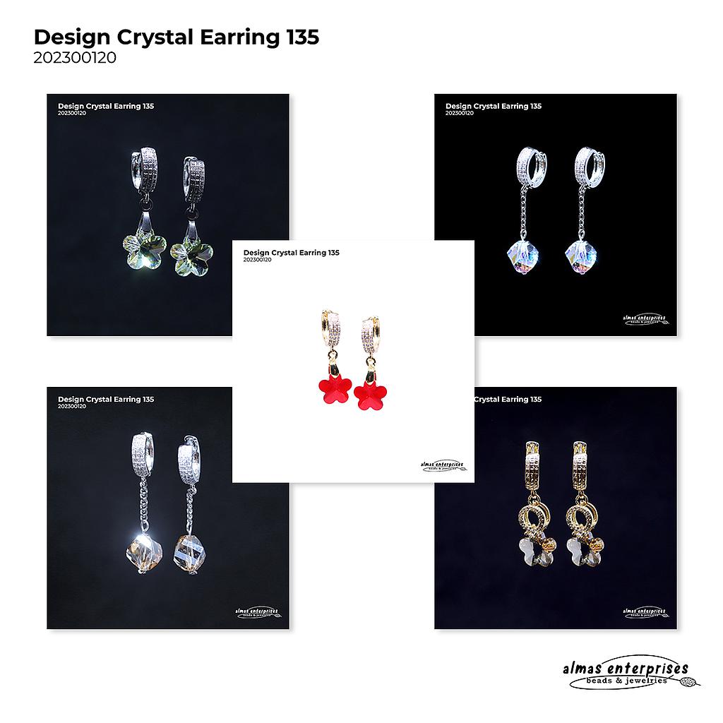 Design Var A Crystal Earring