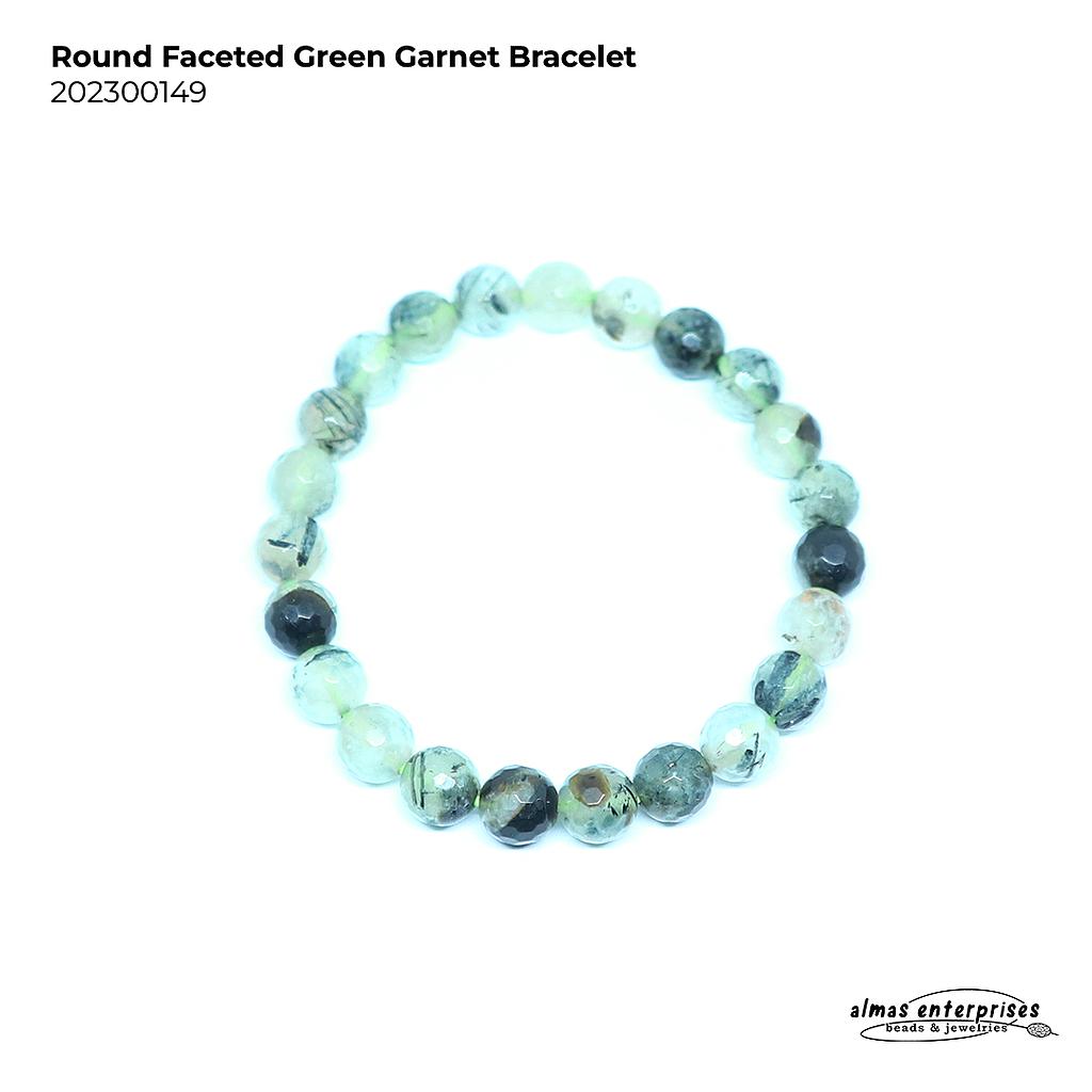 FAC.RD GREEN GARNET BRACELET