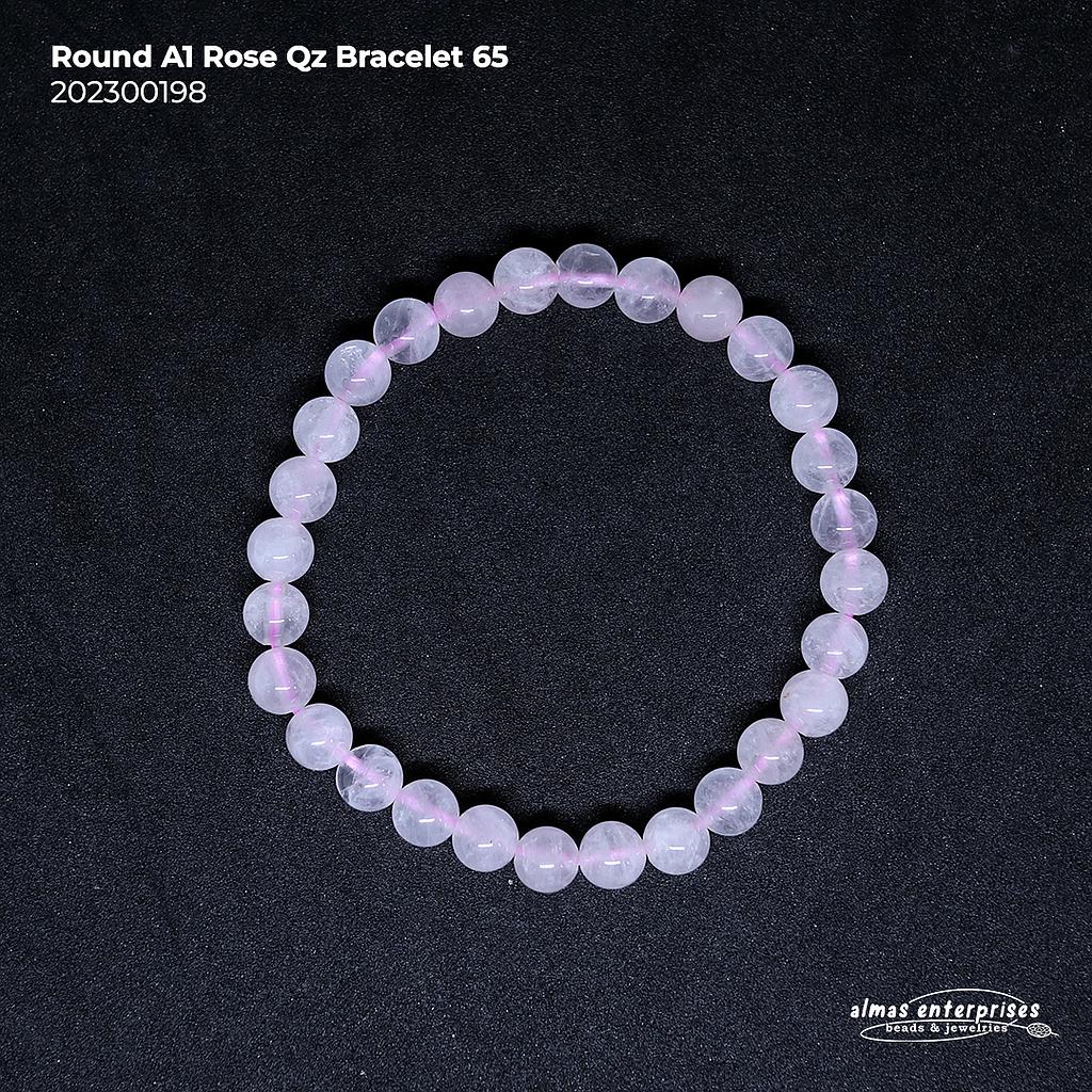 Round A1Rose QZ Bracelet