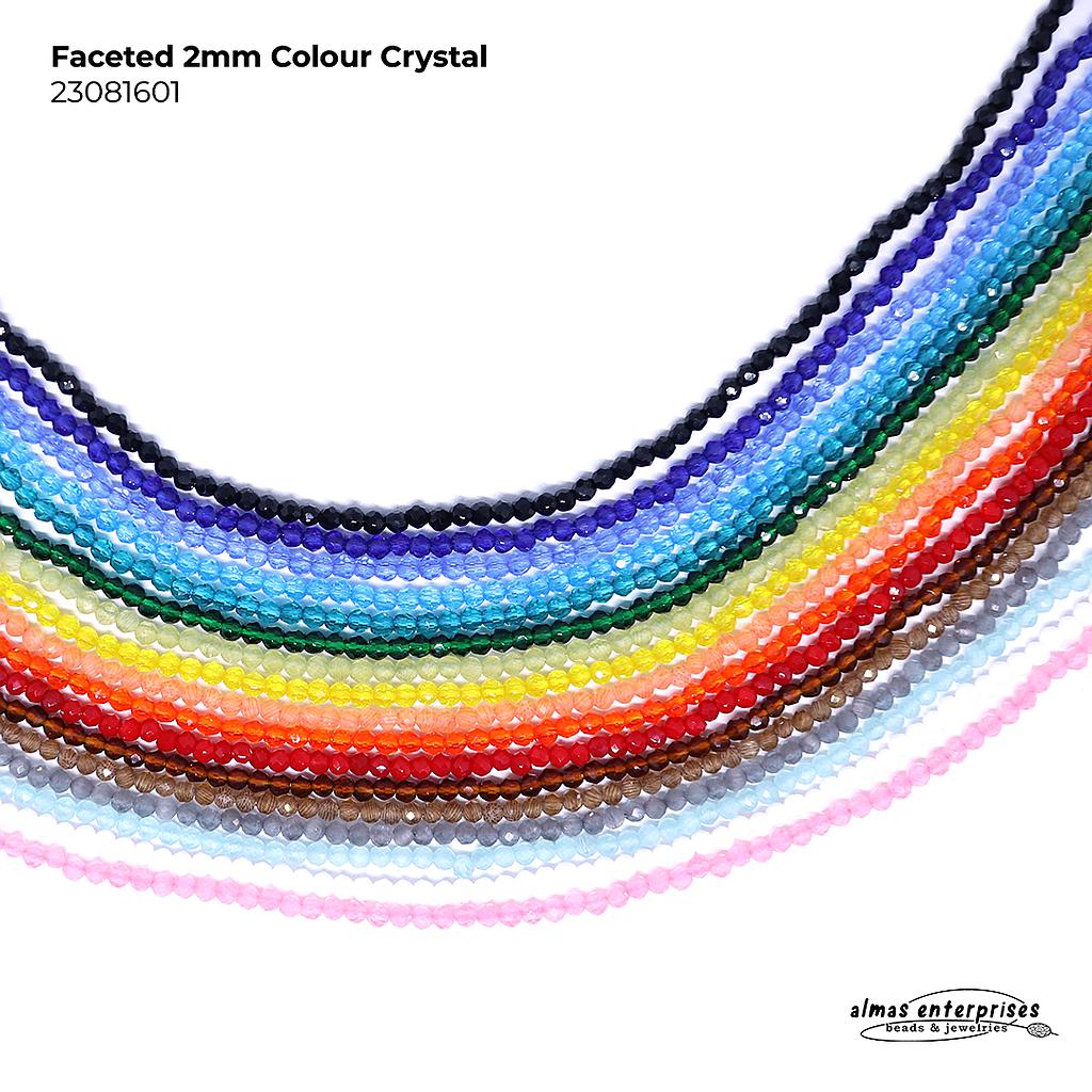 Fac. 2mm Colour Crystal