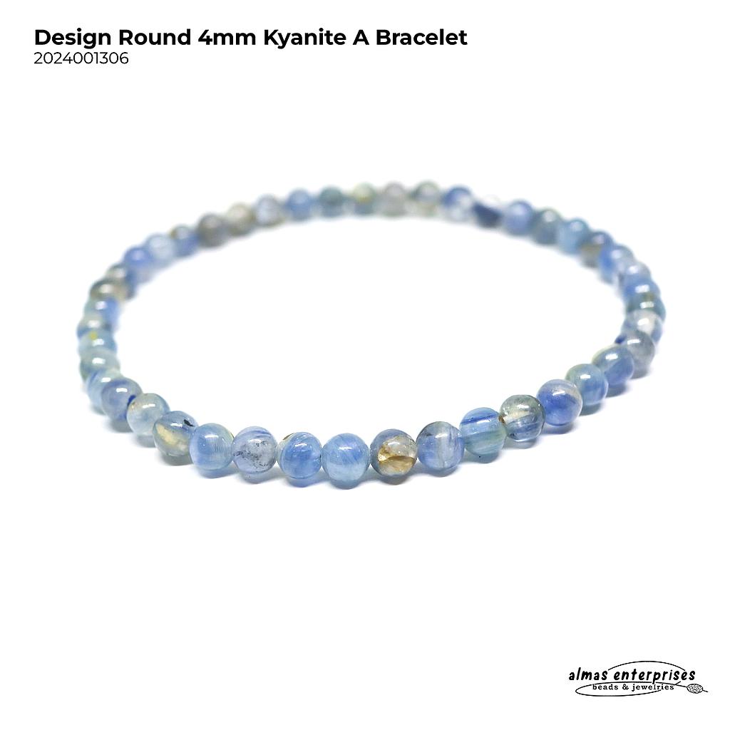 Design Round Kyanite A Bracelet