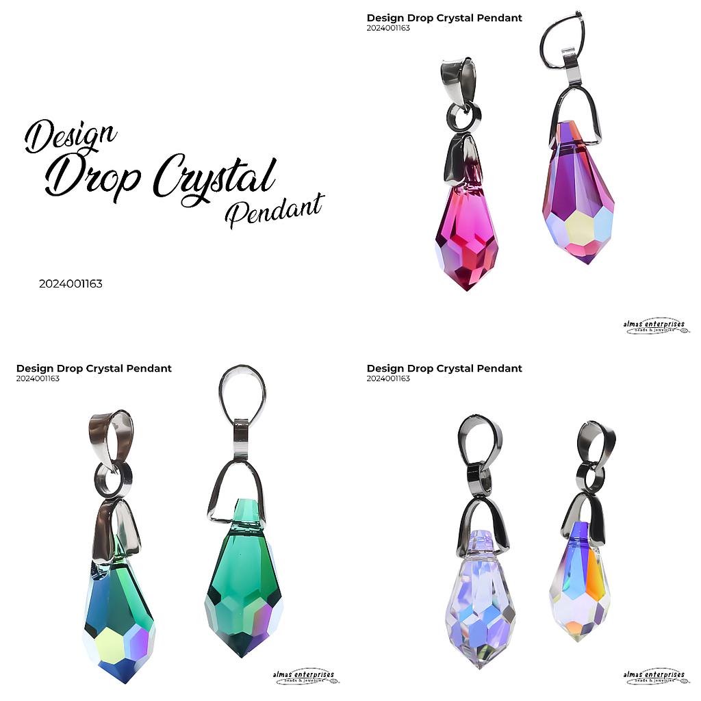 Design Drop Cyrstal  Pendant