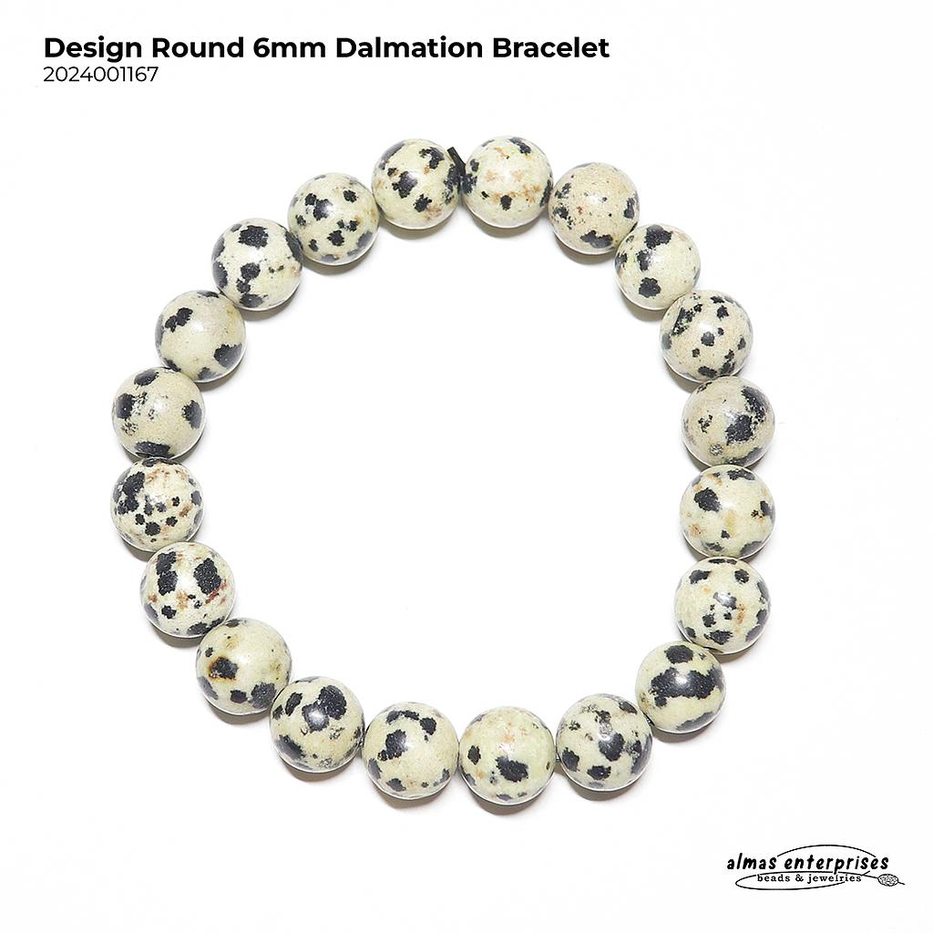 Design Round Dalmation Bracelet