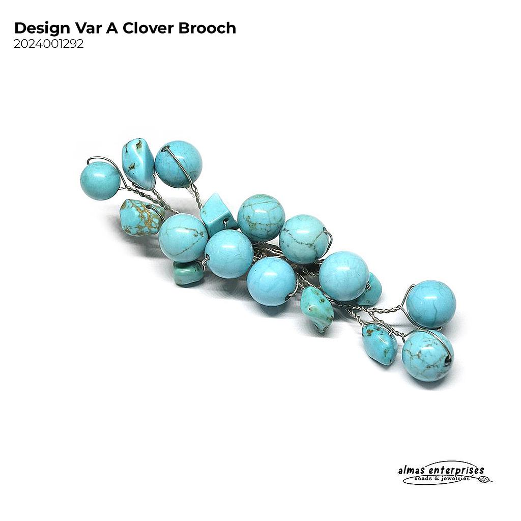Design Var A Clover Brooch
