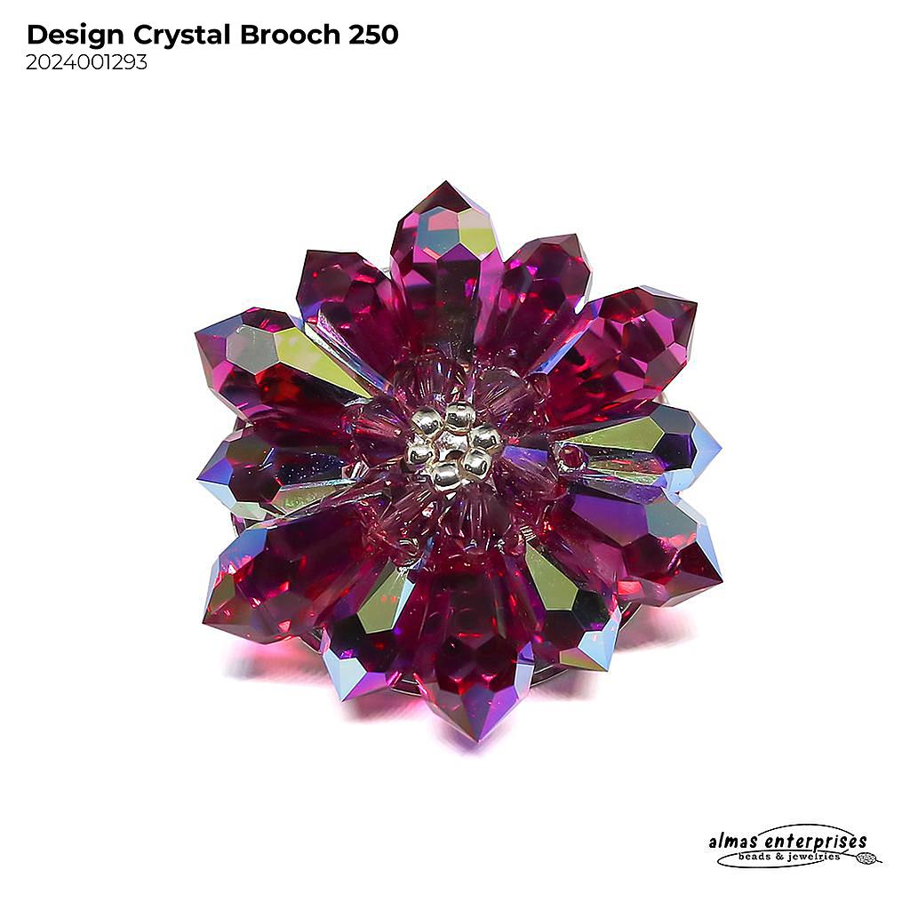 Design Crystal Brooch 250
