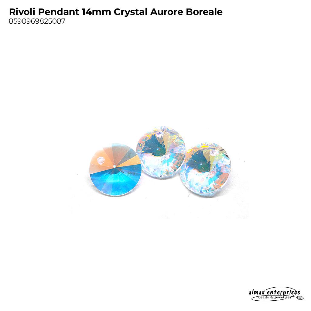 Rivoli Pendant 14mm Crystal AB