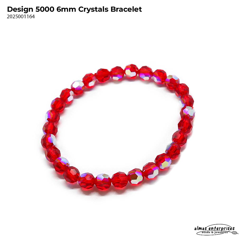 Design 5000 6mm Crystals Bracelet