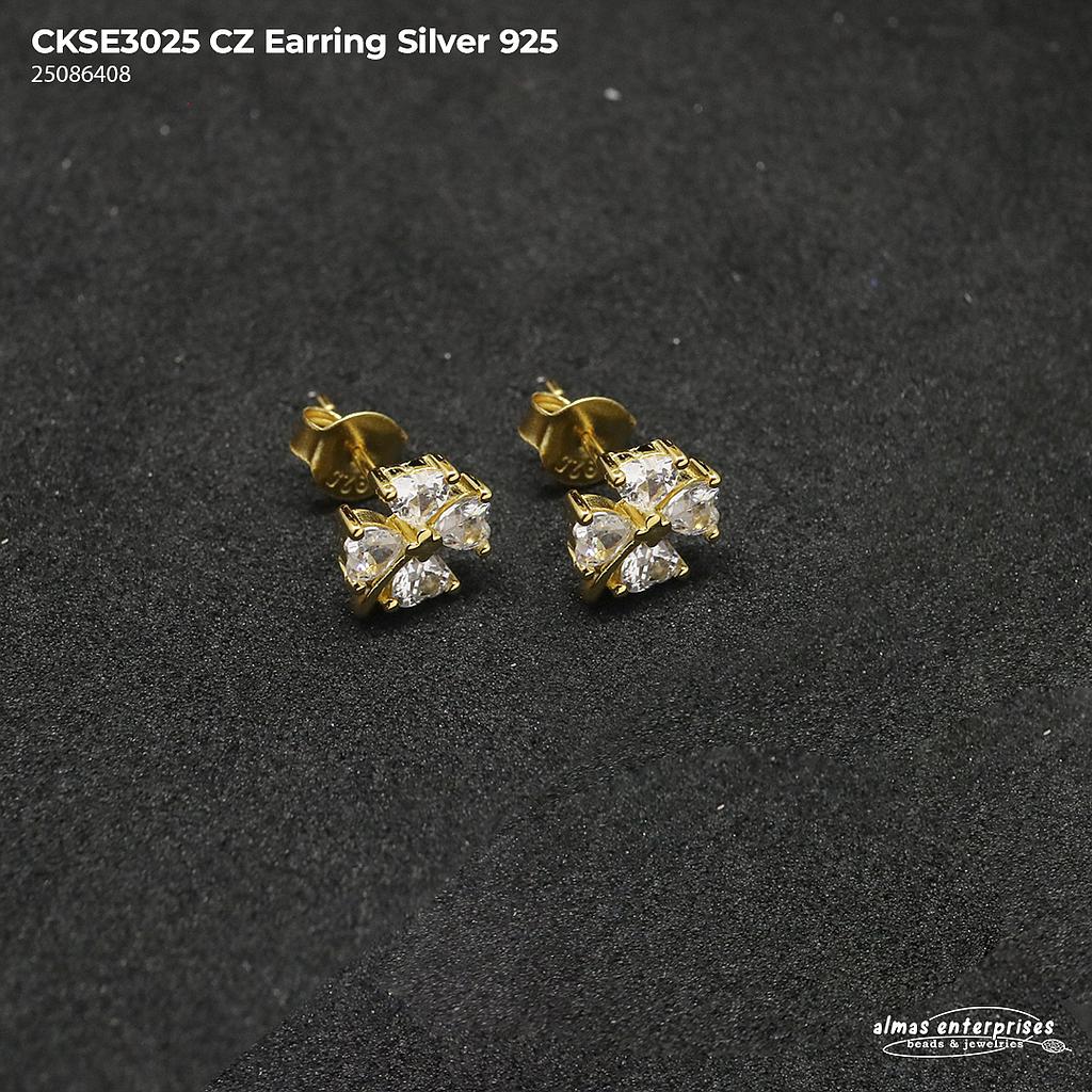 CKSE 3025 CZ Earring Silver 925