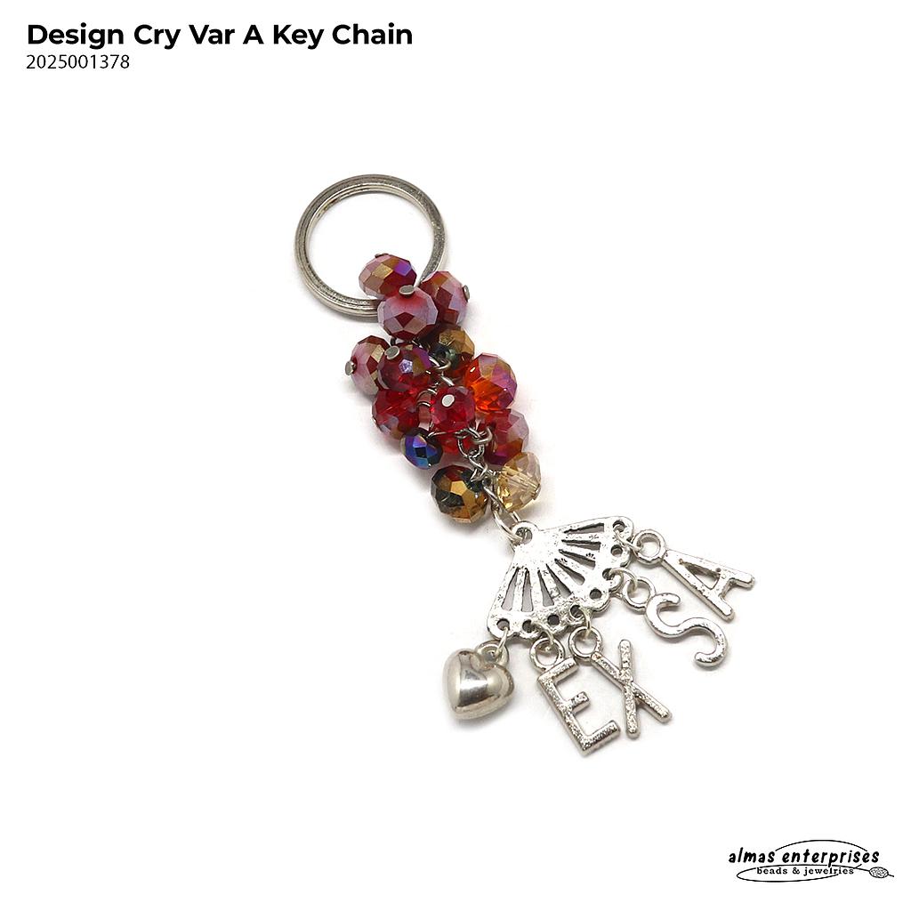 Design Crystal Var A Key Chain