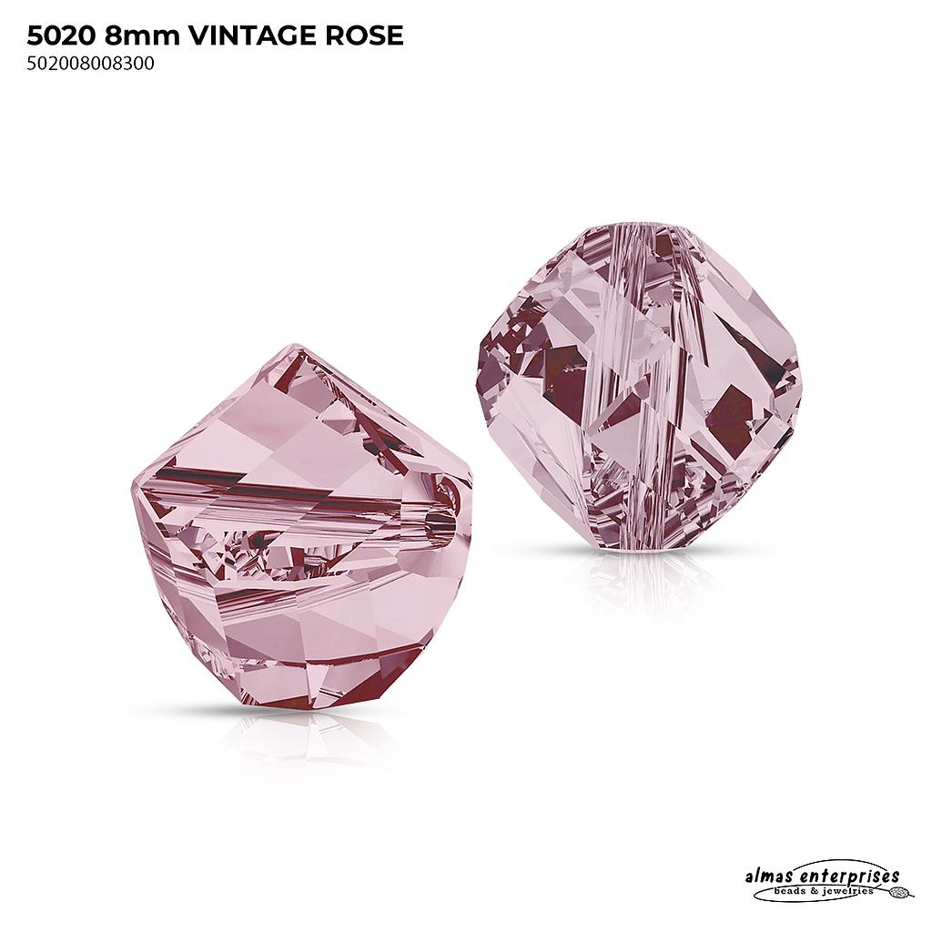 5020 8mm VINTAGE ROSE