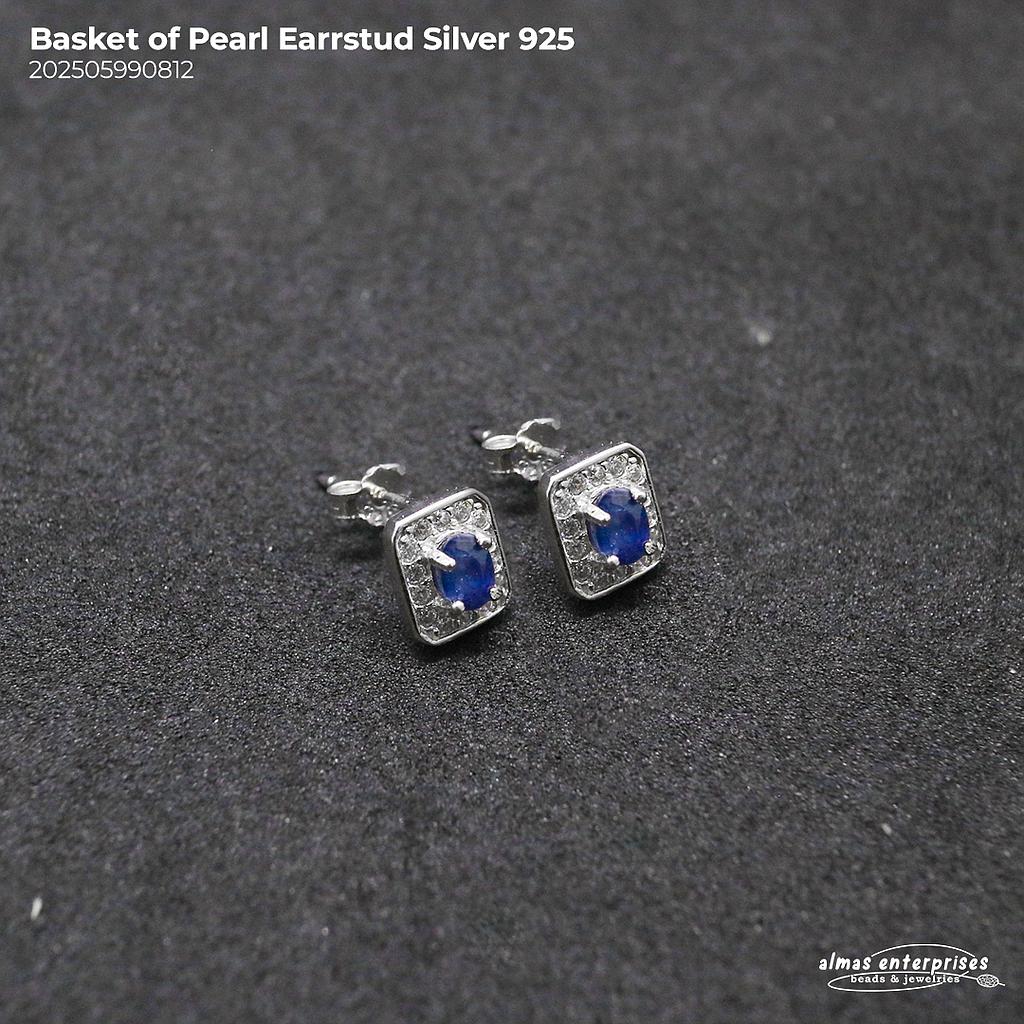 Basket of Pearl EarrStud Silver 925