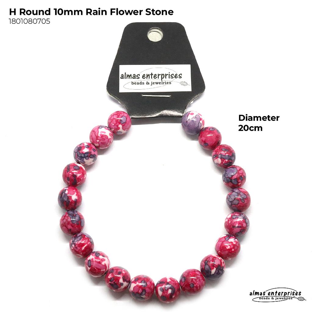 H.Round Rain Flower Stone