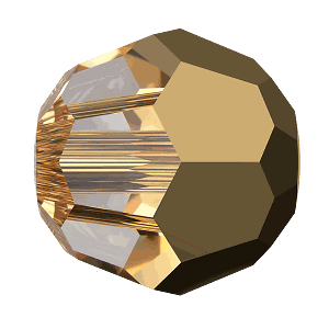 5000 8mm CRYSTAL AURUM 2er