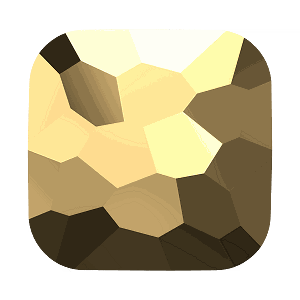 5035 6mm CRYSTAL AURUM 2er