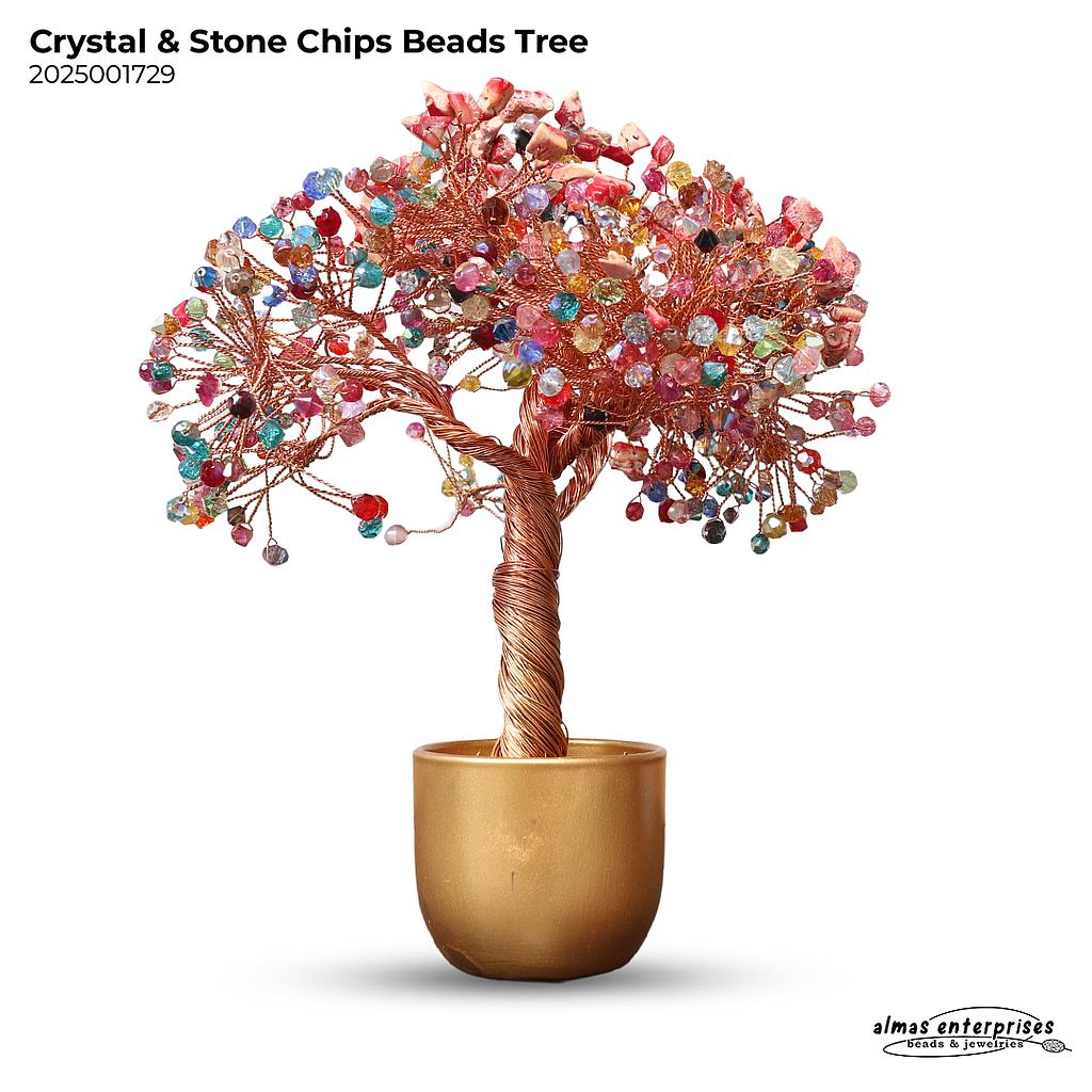 Crystals &amp; Stone Chips Beads Tree