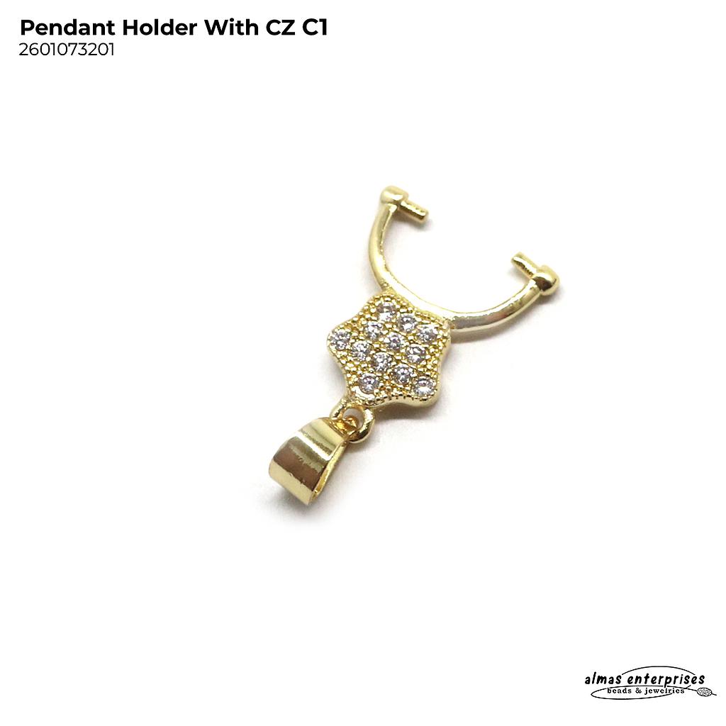 Pendant Holder With CZ C1