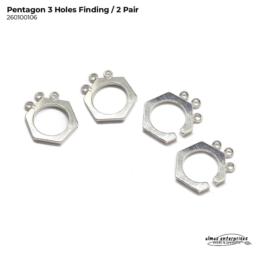 Pentagon 3 Holes Finding/2