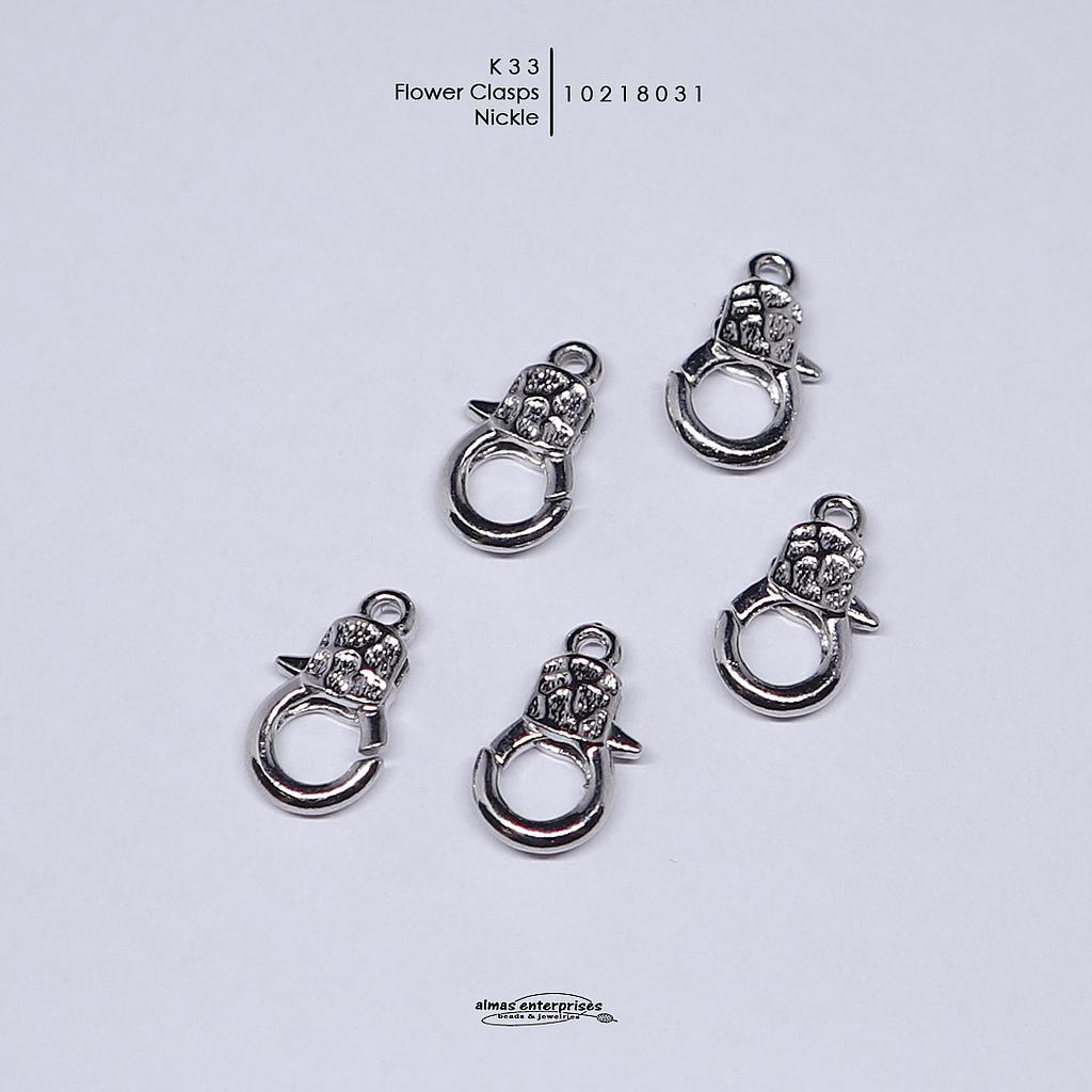 K333 Flower Clasps/6