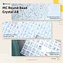 MC Bead Round 10mm Crystal AB
