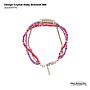 Design Crystal Ruby Bracelet