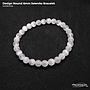 Design Round Selenite Bracelet