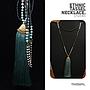 80cm Ethnic Tassel Necklace