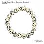 Design Round Dalmation Bracelet