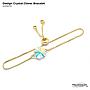 Design Crystal  Clover Bracelet